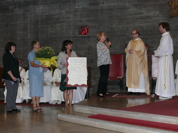 Gratulation und Dank für 10 Jahre Pfarrer