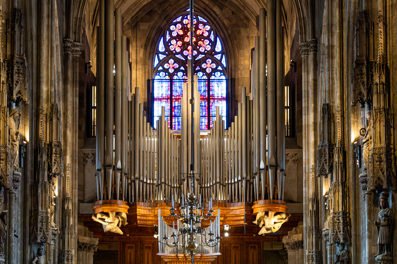 Riesenorgel im Stephansdom