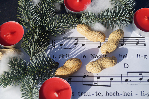 Stille Nacht Noten / iStockt/Andreas Steidlinger Stille Nacht Noten